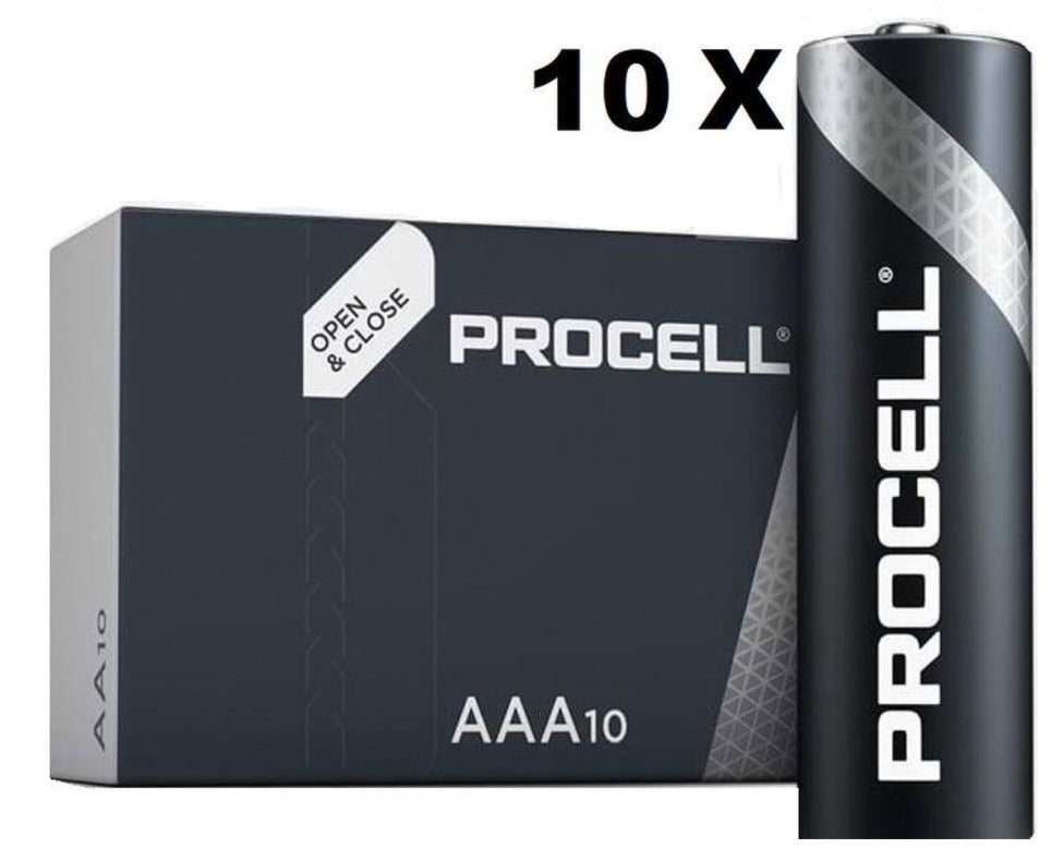 Procell Industrial AAA batterij - 10 stuks Procell Industrial AAA batterij - 10 stuks